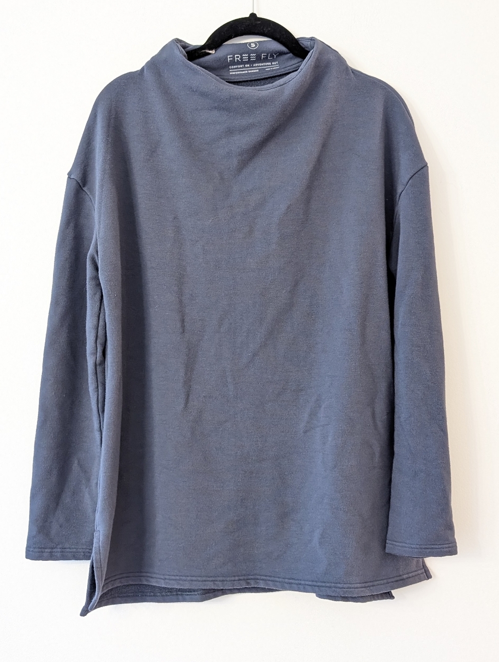 Free Fly Bamboo Thermal Fleece Mockneck sweater